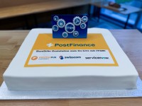 Go-Live Cake bei PostFinance